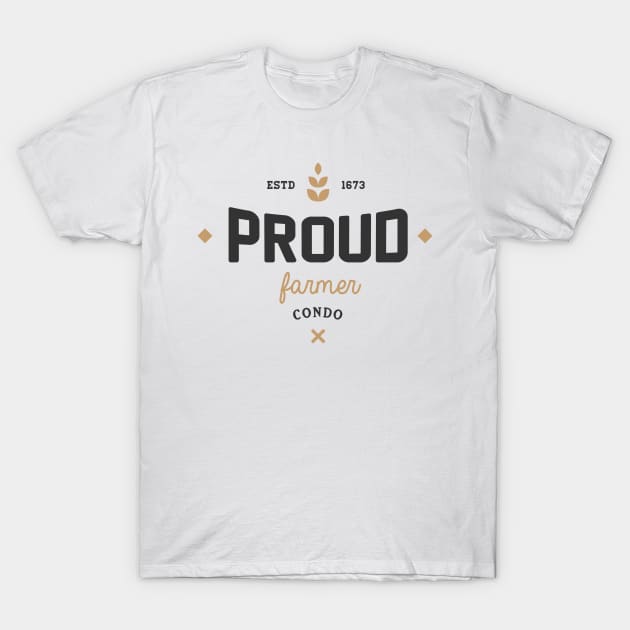 Proud Farmer T-Shirt by rodneycowled